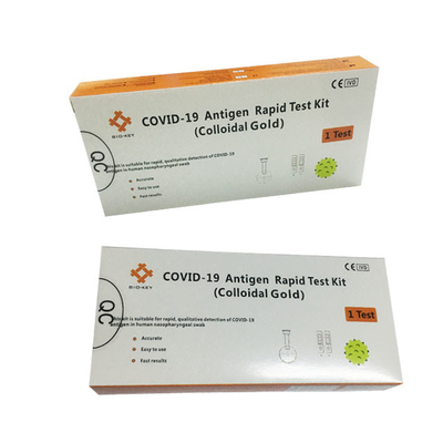 Набор теста коллоидного антигена CE набора теста антигена Covid 19 золота само- быстрого само-