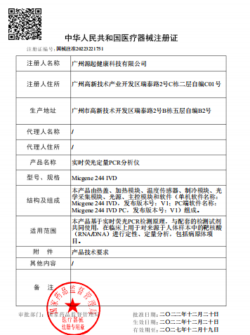 КИТАЙ Guangzhou BioKey Healthy Technology Co.Ltd Сертификаты